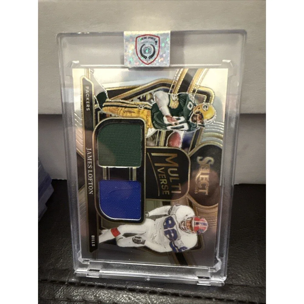 2023 Panini Select James Lofton Multiverse Dual Patch /99